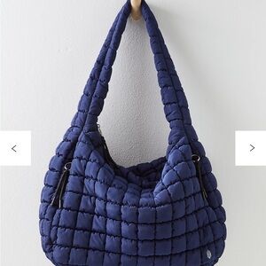 FP Movement Quilted Carryall Bag in Navy Baby